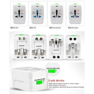 Convertidor Universal de contactos AU/UK/US/EU Plug