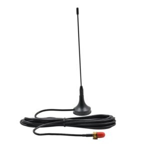 Antena magnetica para auto 15 cms radio baofeng doble banda
