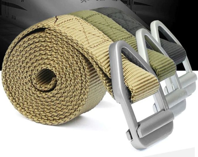 Cinturon Tactico Militar 510 sport Hebilla Metalica aluminio F-401 - Imagen 2