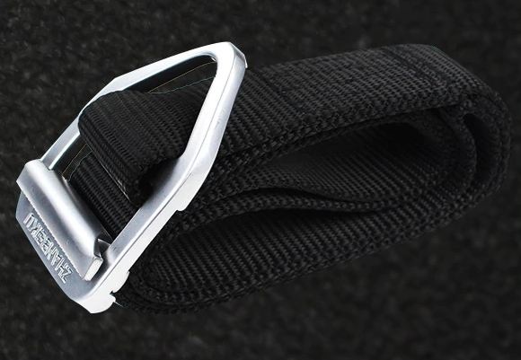 Cinturon Tactico Militar 510 sport Hebilla Metalica aluminio F-401 - Imagen 3