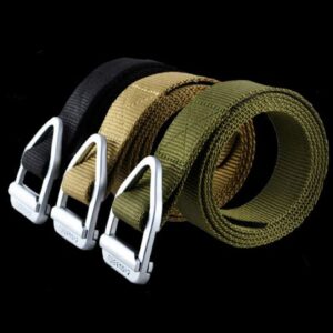 Cinturon Tactico Militar 510 sport Hebilla Metalica aluminio F-401