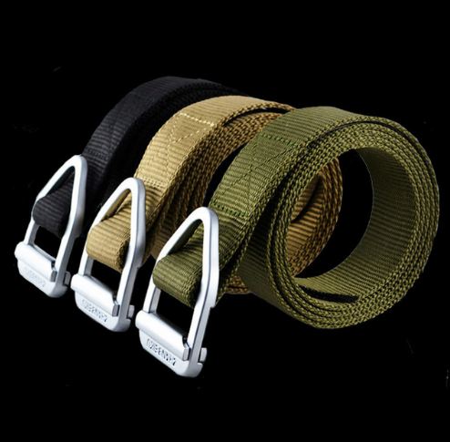 Cinturon Tactico Militar 510 sport Hebilla Metalica aluminio F-401