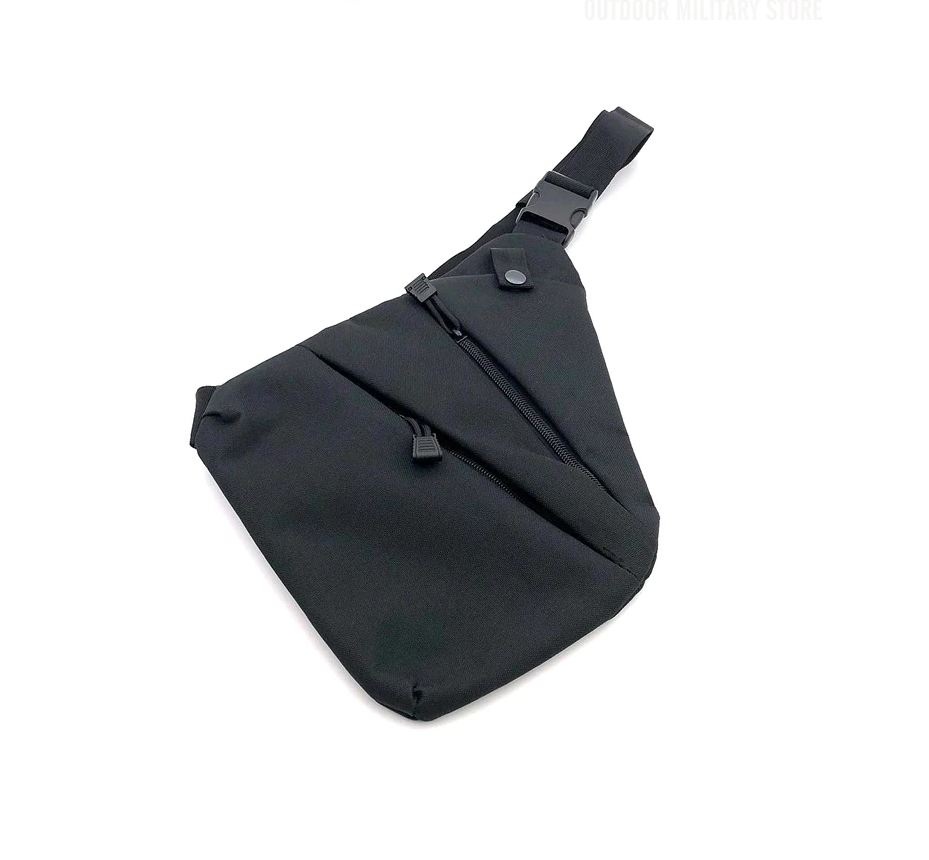 Bolsa antirobo secreta 958 oculta slinga pistolera viaje travel delgada - Imagen 7
