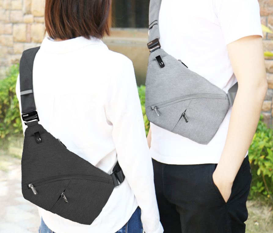 Bolsa antirobo secreta 958 oculta slinga pistolera viaje travel delgada - Imagen 8