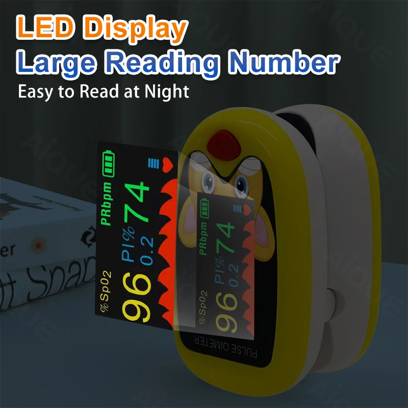 Oximetro recargable para niño o adulto M-10 - Imagen 4