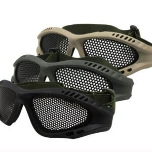 Lentes gafas de malla para proteccion gotcha airsoft paintball