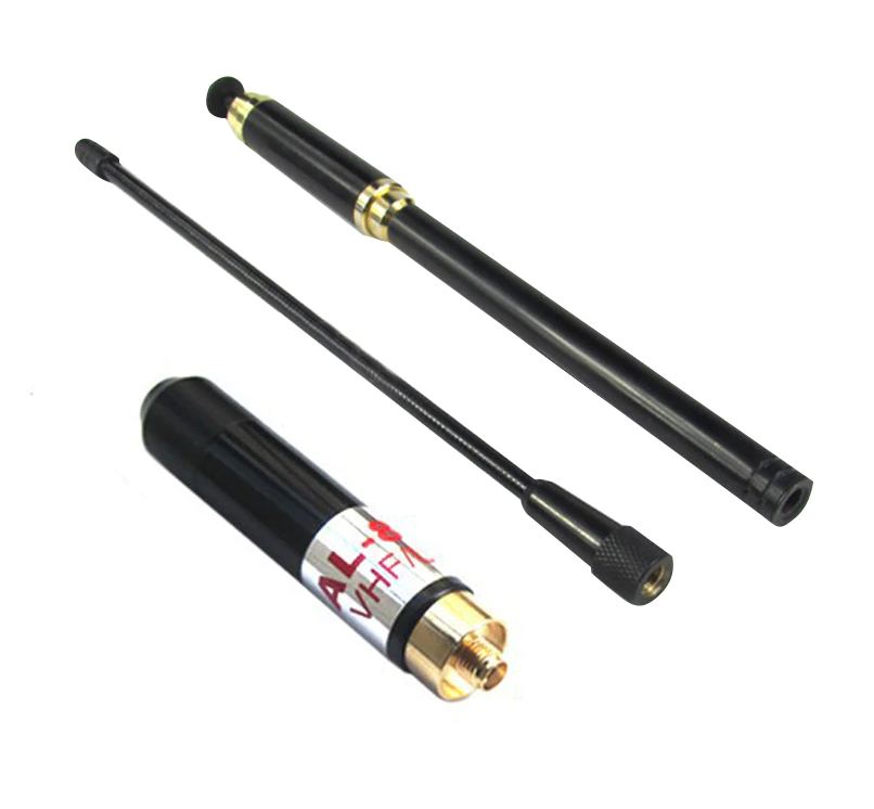 Antena telescopica profesional AL 800 hembra 50 wats doble banda para baofeng kenwood - Imagen 3