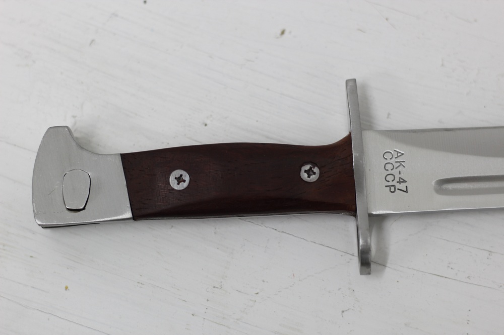 Cuchillo Bayoneta para fusil AK 47 generico - Imagen 3