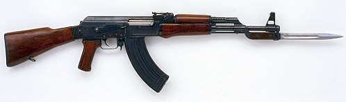 Cuchillo Bayoneta para fusil AK 47 generico - Imagen 7