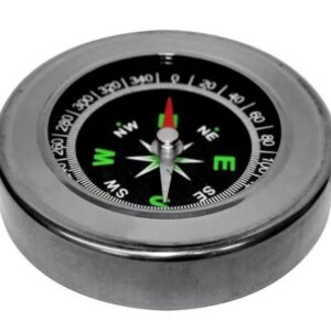 Brujula Metalica Redonda Para Campismo Supervivencia Viajes F-117
