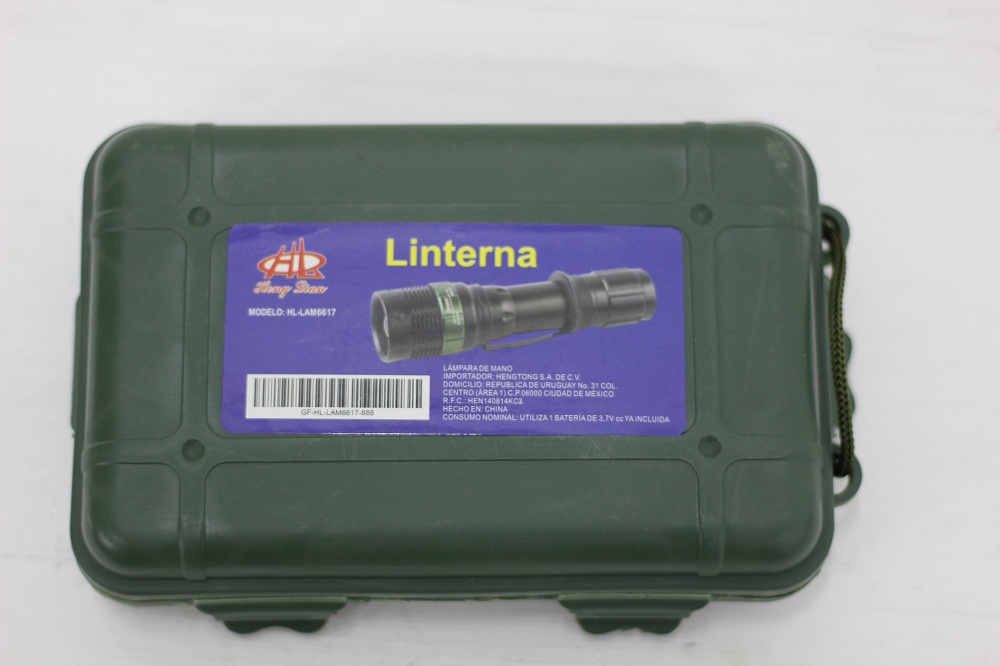 Lampara led de mano T6 con cono naranja 3 pasos - Imagen 6