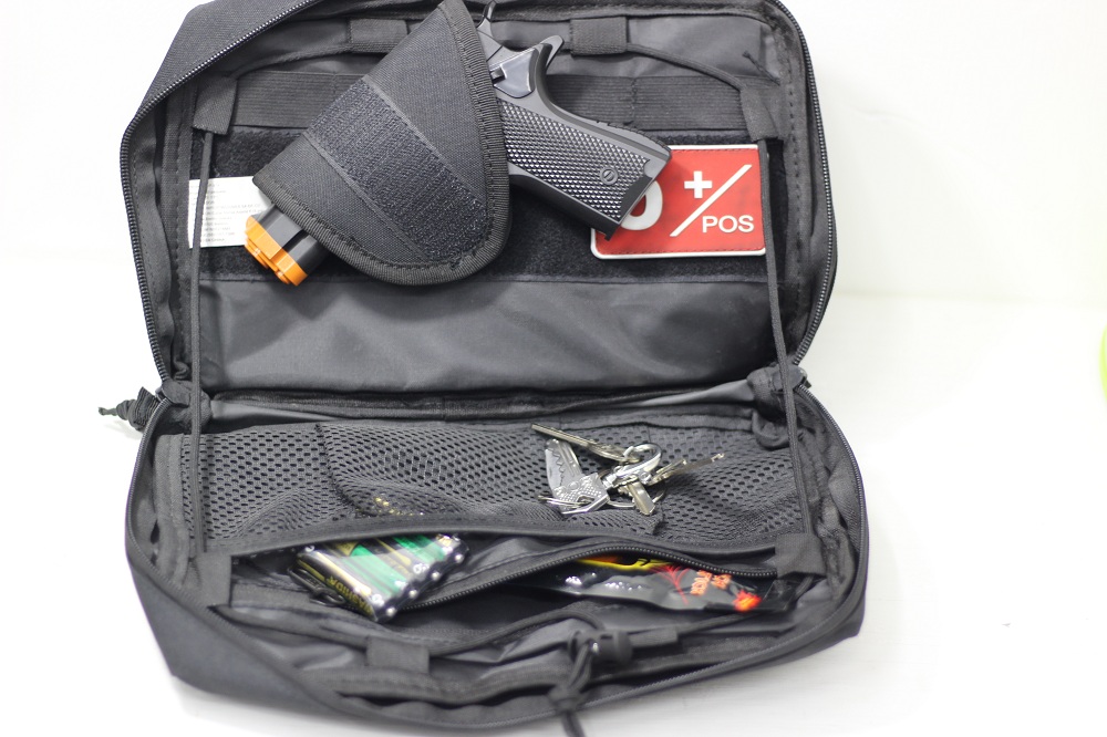 Maletin pechera 974 para custodios o guardia seguridad con funda porta arma - Imagen 2