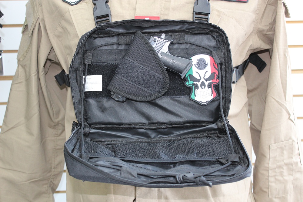 Maletin pechera 974 para custodios o guardia seguridad con funda porta arma - Imagen 9