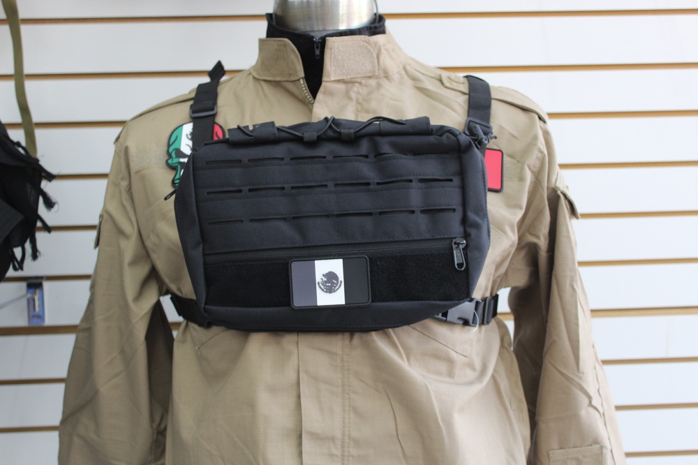 Maletin pechera 974 para custodios o guardia seguridad con funda porta arma - Imagen 5