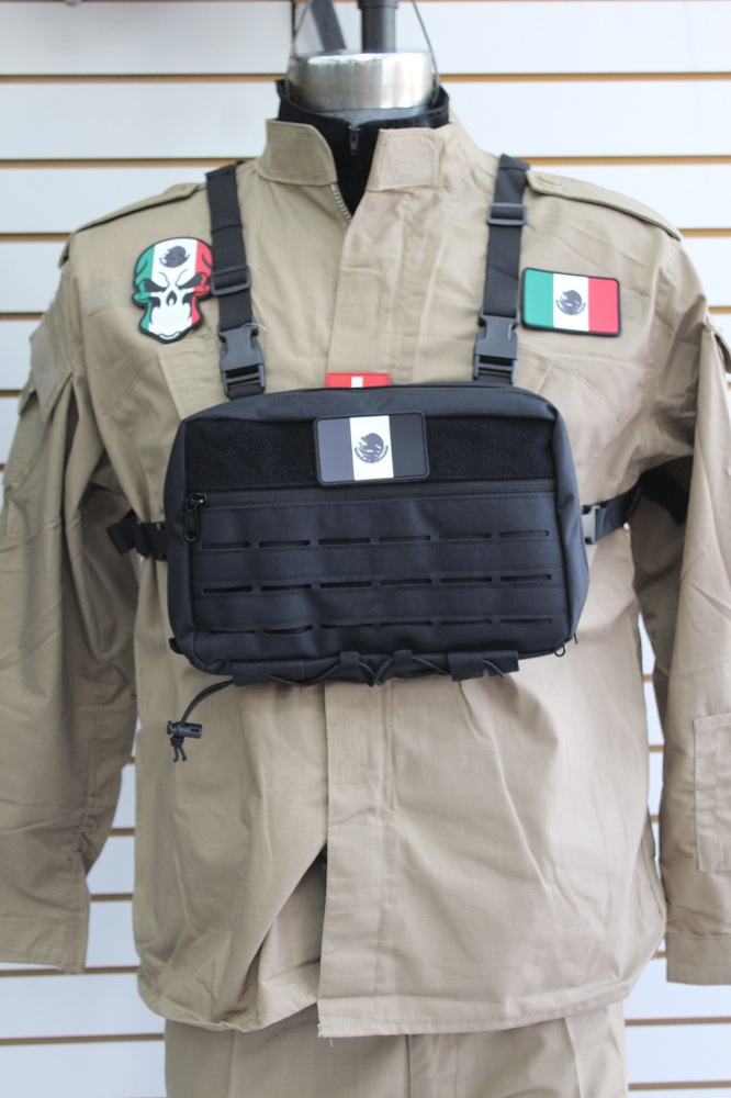 Maletin pechera 974 para custodios o guardia seguridad con funda porta arma