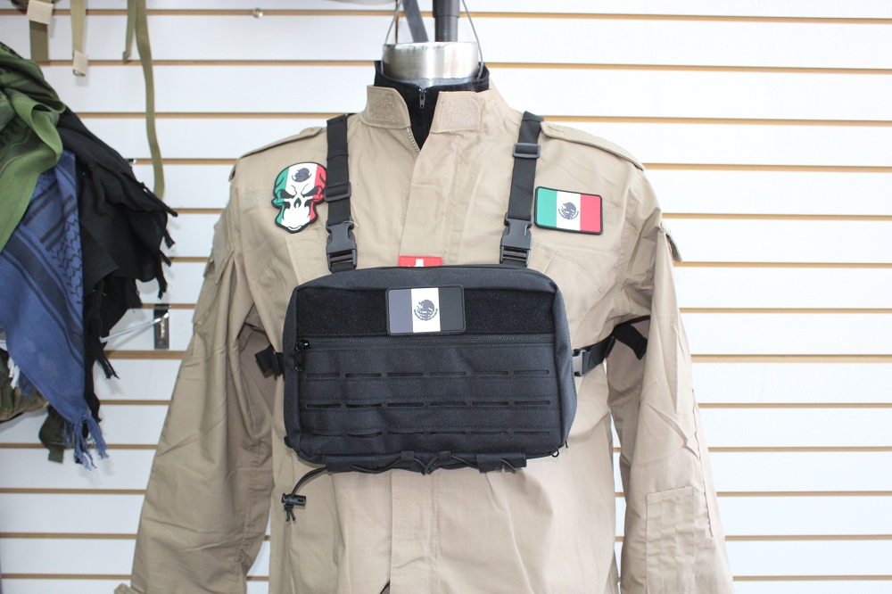 Maletin pechera 974 para custodios o guardia seguridad con funda porta arma - Imagen 8