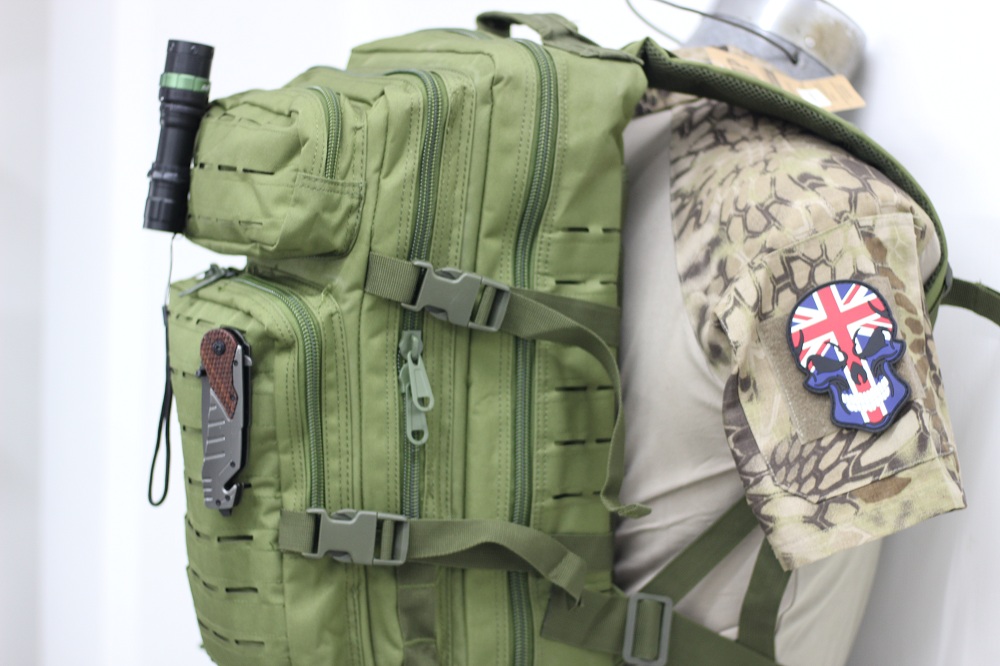 Lampara led de mano T6 con cono naranja 3 pasos - Imagen 7