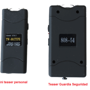 Stun Gun Paralizador profesional grande Guardia teaser lampara recargable portatil