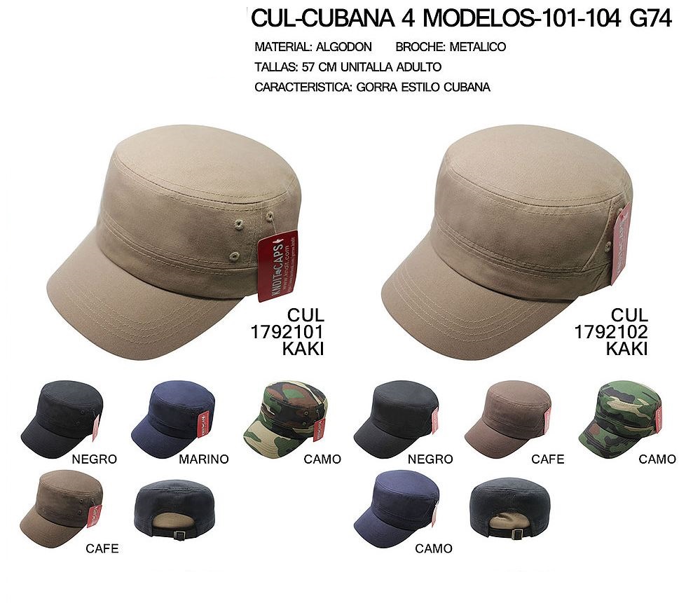 Gorra Tactica cubana ejercito entrenamiento campamento - Imagen 6