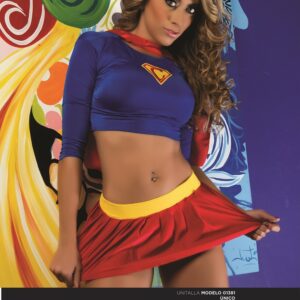 Disfraz sexy 1381 super chica
