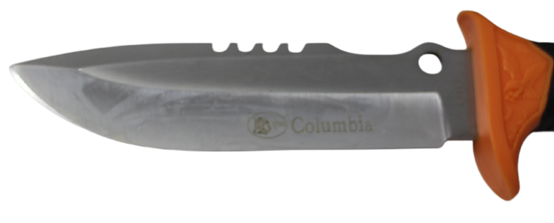 Cuchillo supervivencia 11 orange campamento rompe cristal - Imagen 3