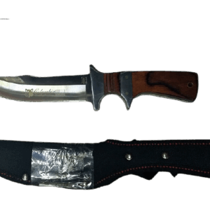 Cuchillo cazador mango madera calidad A09 Personal