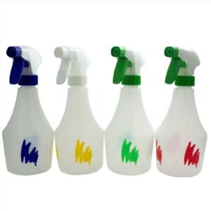 Recipiente botella atomizador industrial 500 ml para sanitizante o liquidos