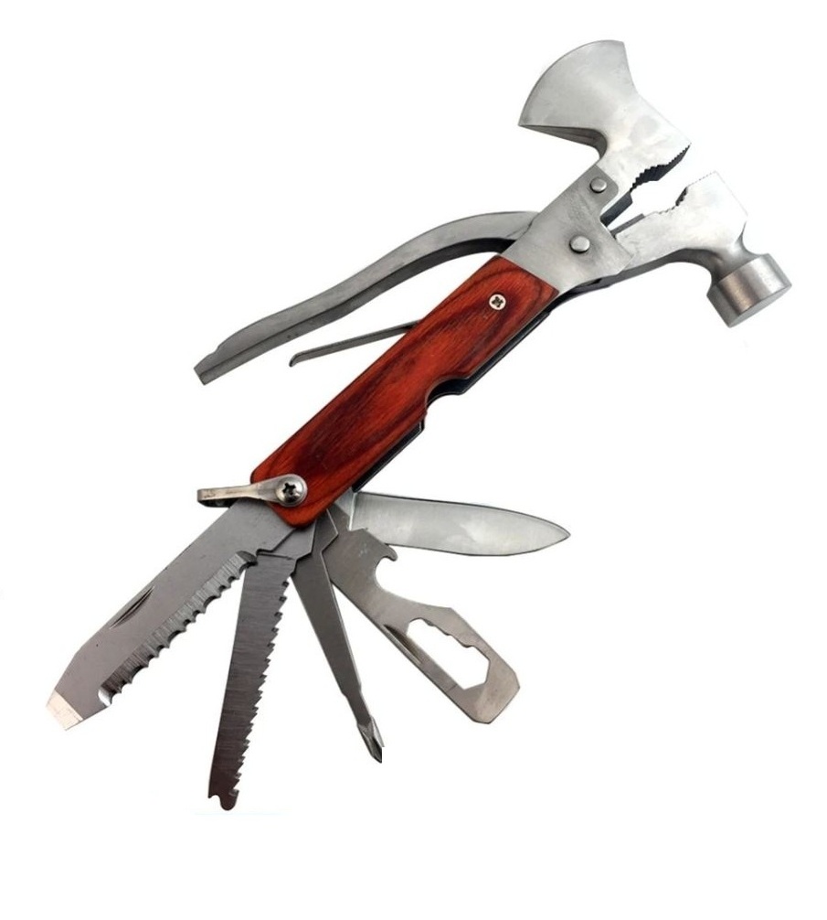 Multiherramienta con hacha mini o martillo