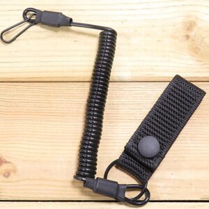 Recuperador Arma Airsoft Gotcha paintball antirobo con llavero