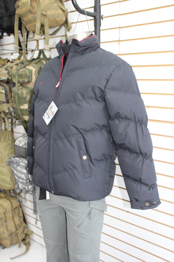 Chamarra pluma de ganso doble vista cafe claro / caky - Imagen 5