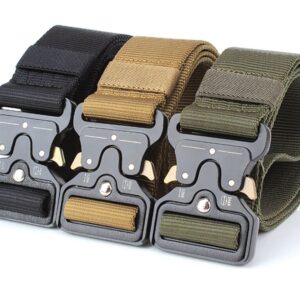 Cinturon guardia seguridad ligero hebilla mariposa