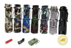 Lampara tactica Cree Q5-L grande mas accesorios - Imagen 6