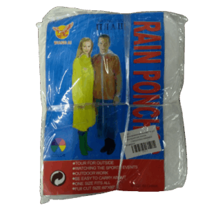 Impermeable desechable adulto material eva ligero