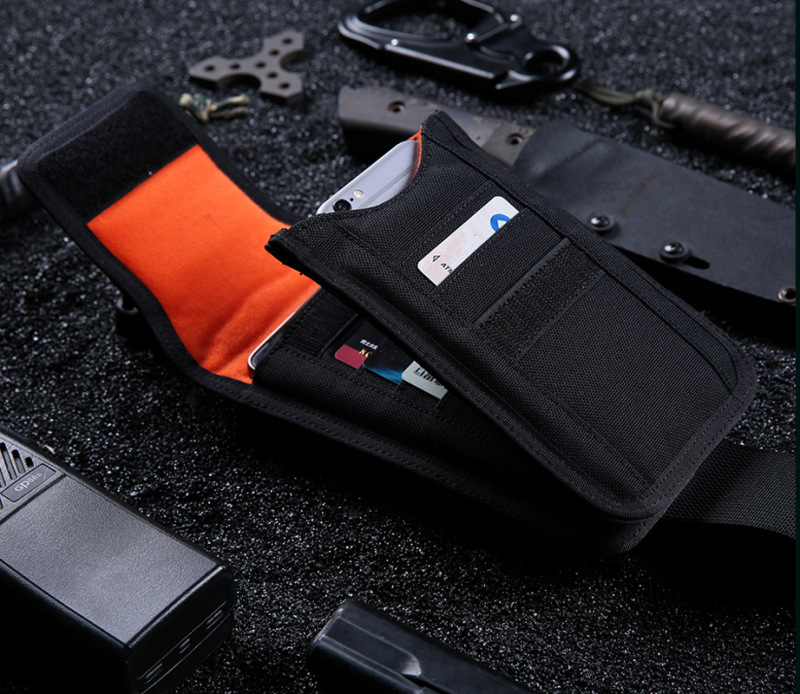 Maletin funda para celular y tarjetas tactico Militar EDC molle acolchado - Imagen 5