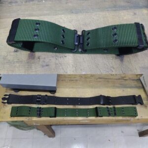 Fajilla fornitura basica Verde hebilla gancho metal F-53-V Corta solo hasta talla 34 maximo